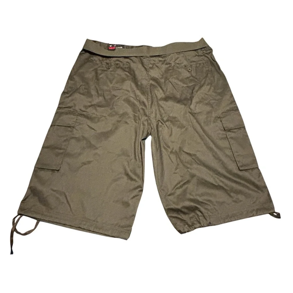 Red Iodine Shorts Mens 48 Cargo Belt Olive‎ Lightweight
